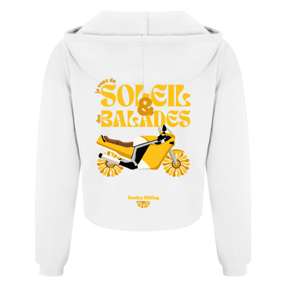Crop Top Femme je veux du Soleil et des Balades