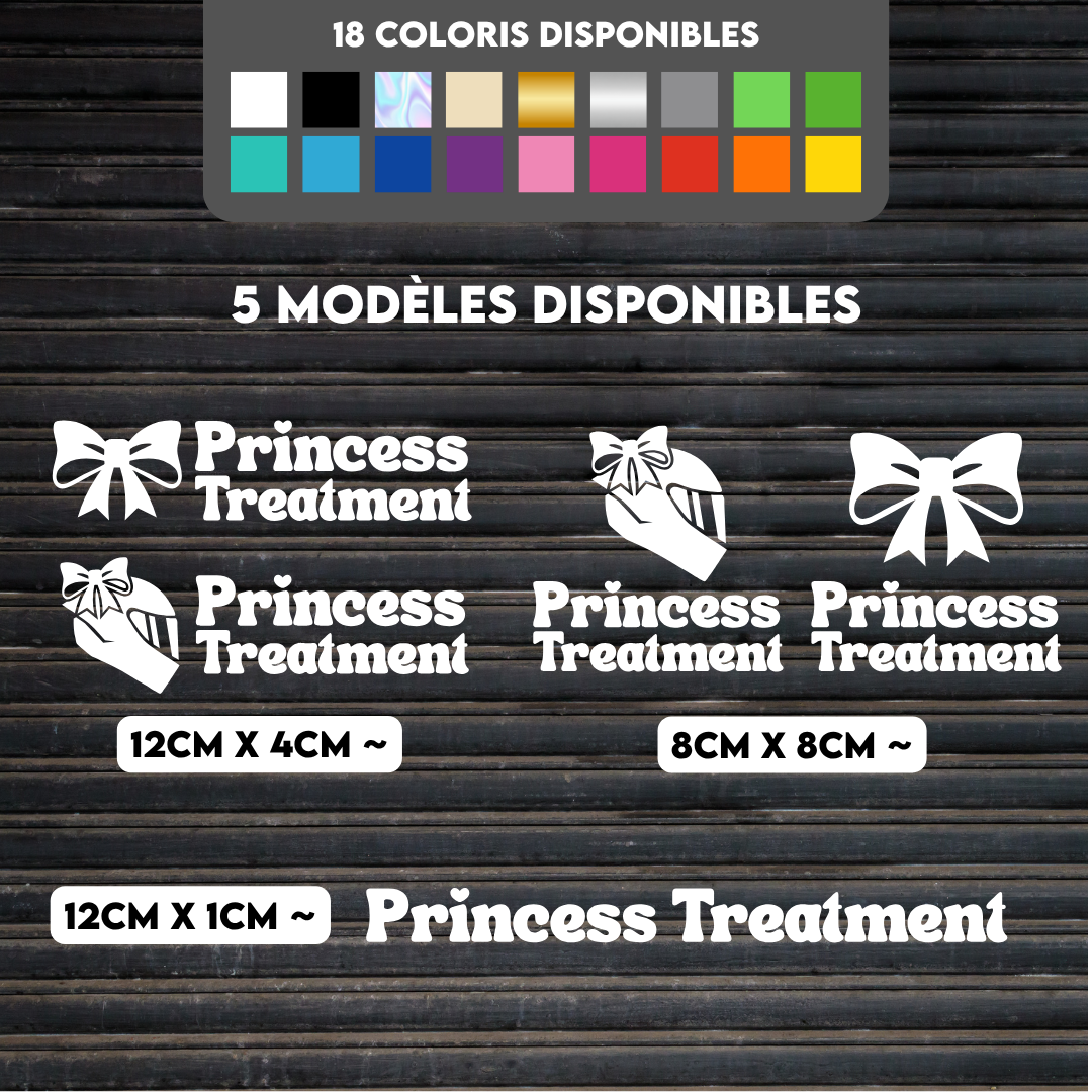 Sticker Princess Treatment