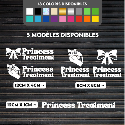 Sticker Princess Treatment