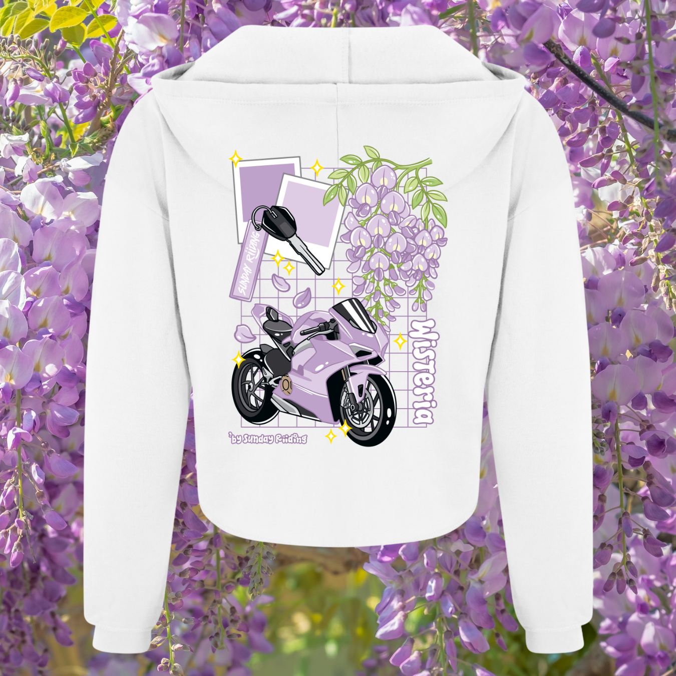 Crop Top Femme Wisteria