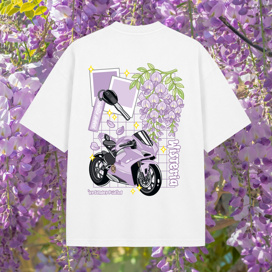 T-shirt Oversize Unisexe Wisteria