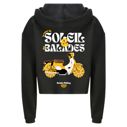 Crop Top Femme je veux du Soleil et des Balades