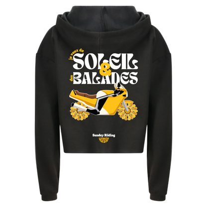 Crop Top Femme je veux du Soleil et des Balades