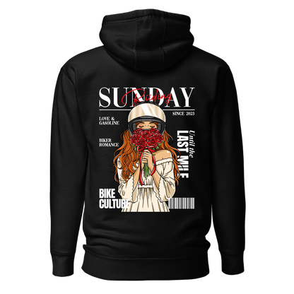 Hoodie Unisexe Biker Couple