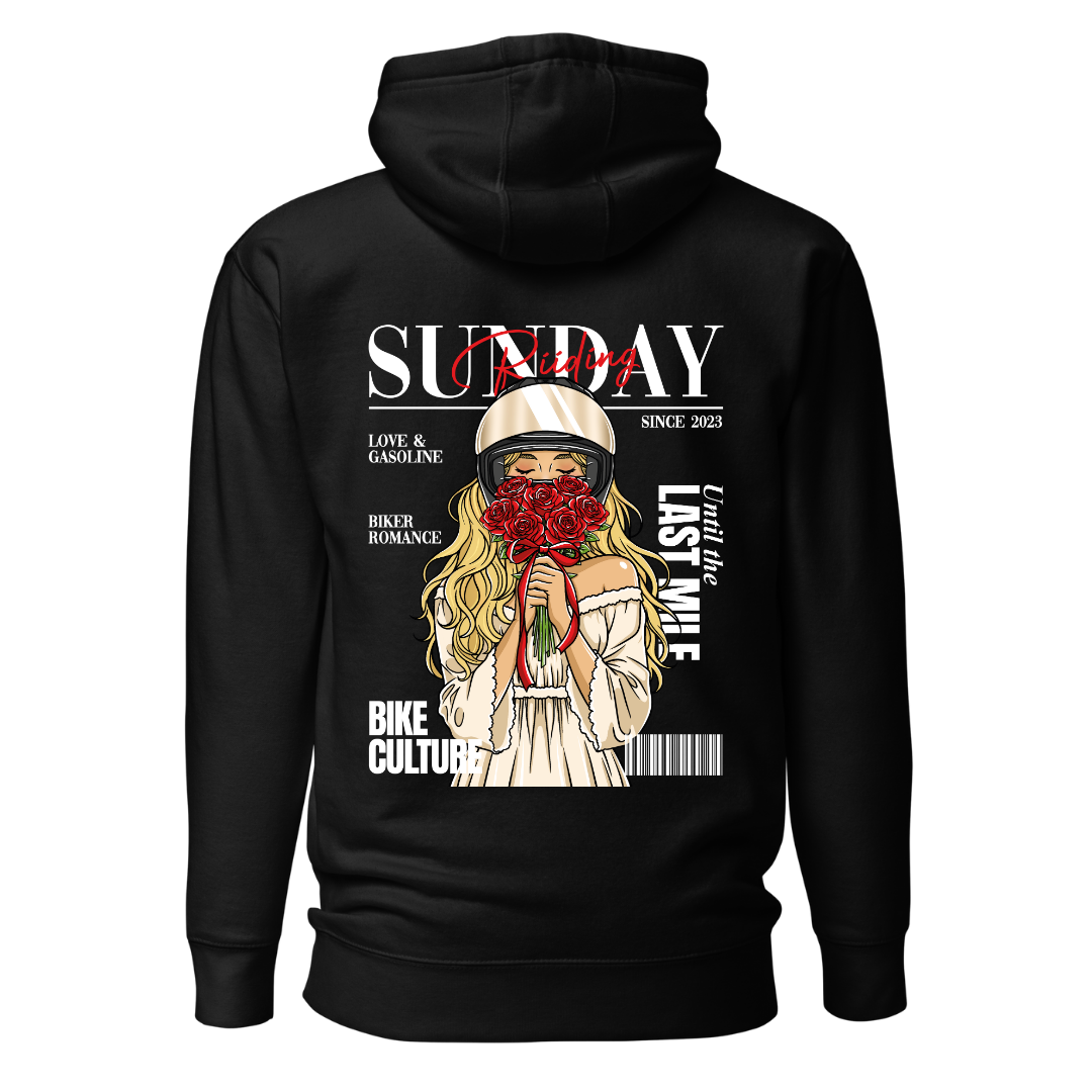 Hoodie Unisexe Biker Couple