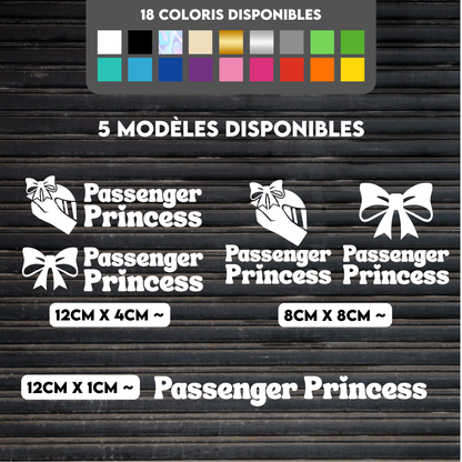 Sticker Passenger Princess