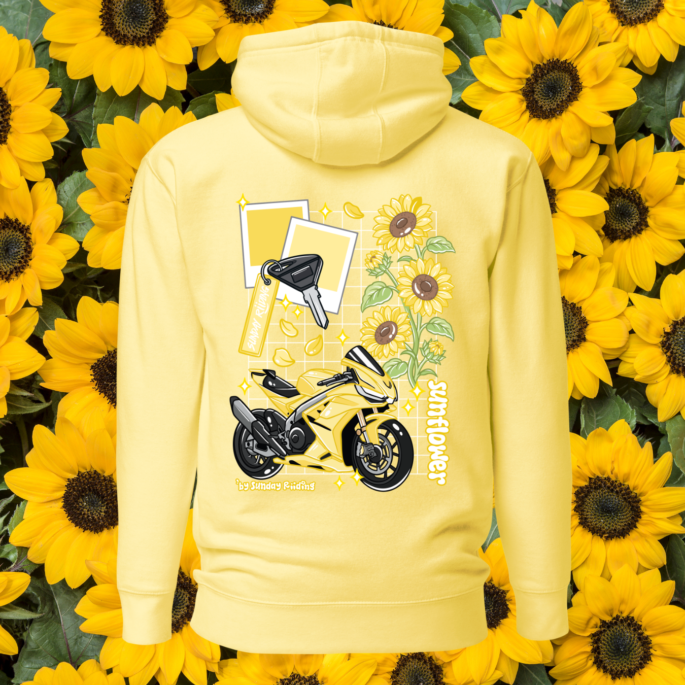 Hoodie Unisexe Sunflower