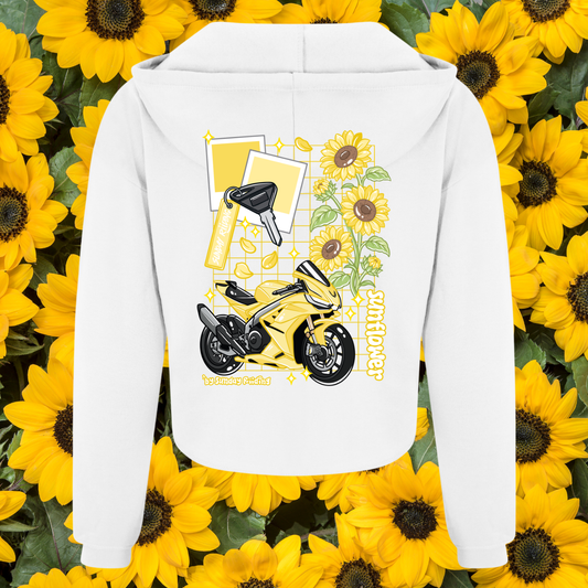 Crop Top Femme Sunflower