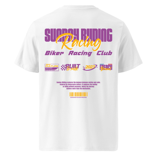 T-shirt Unisexe Blanc SR Racing Club (Copie)