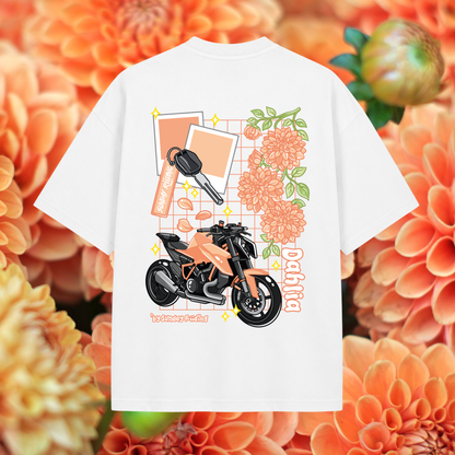T-shirt Oversize Unisexe Dahlia