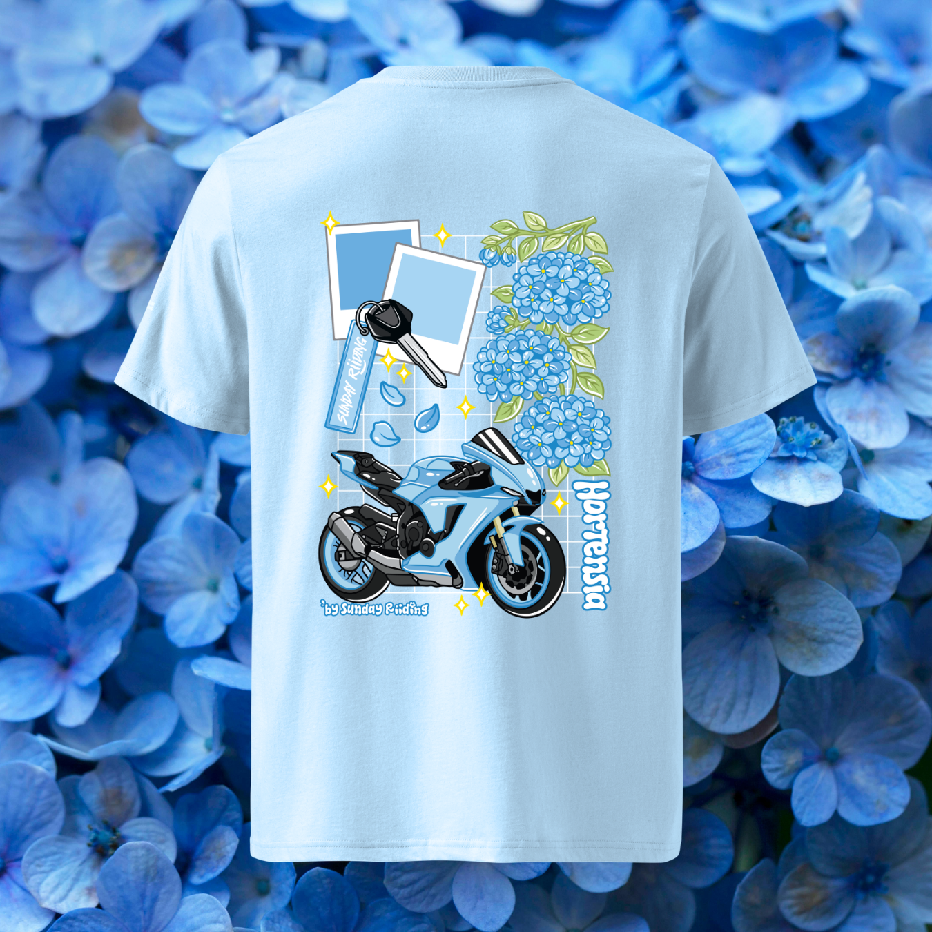 T-shirt Unisexe Hortensia