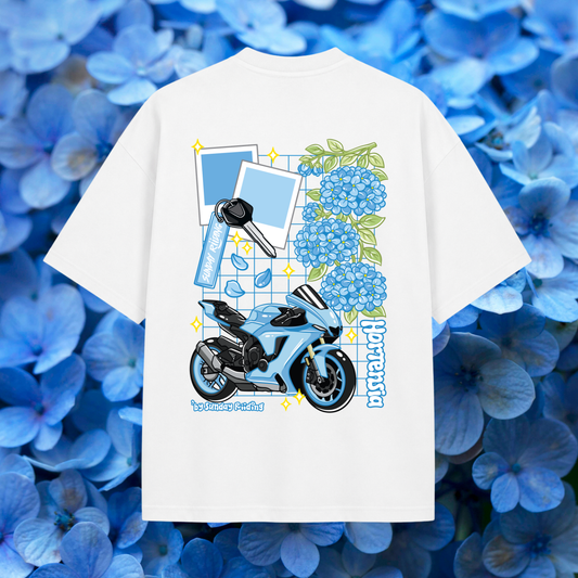 T-shirt Oversize Unisexe Hortensia