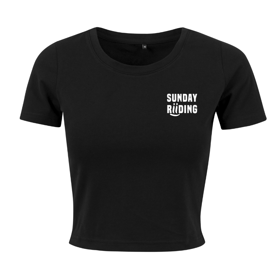 Crop Top Femme BikerGirl