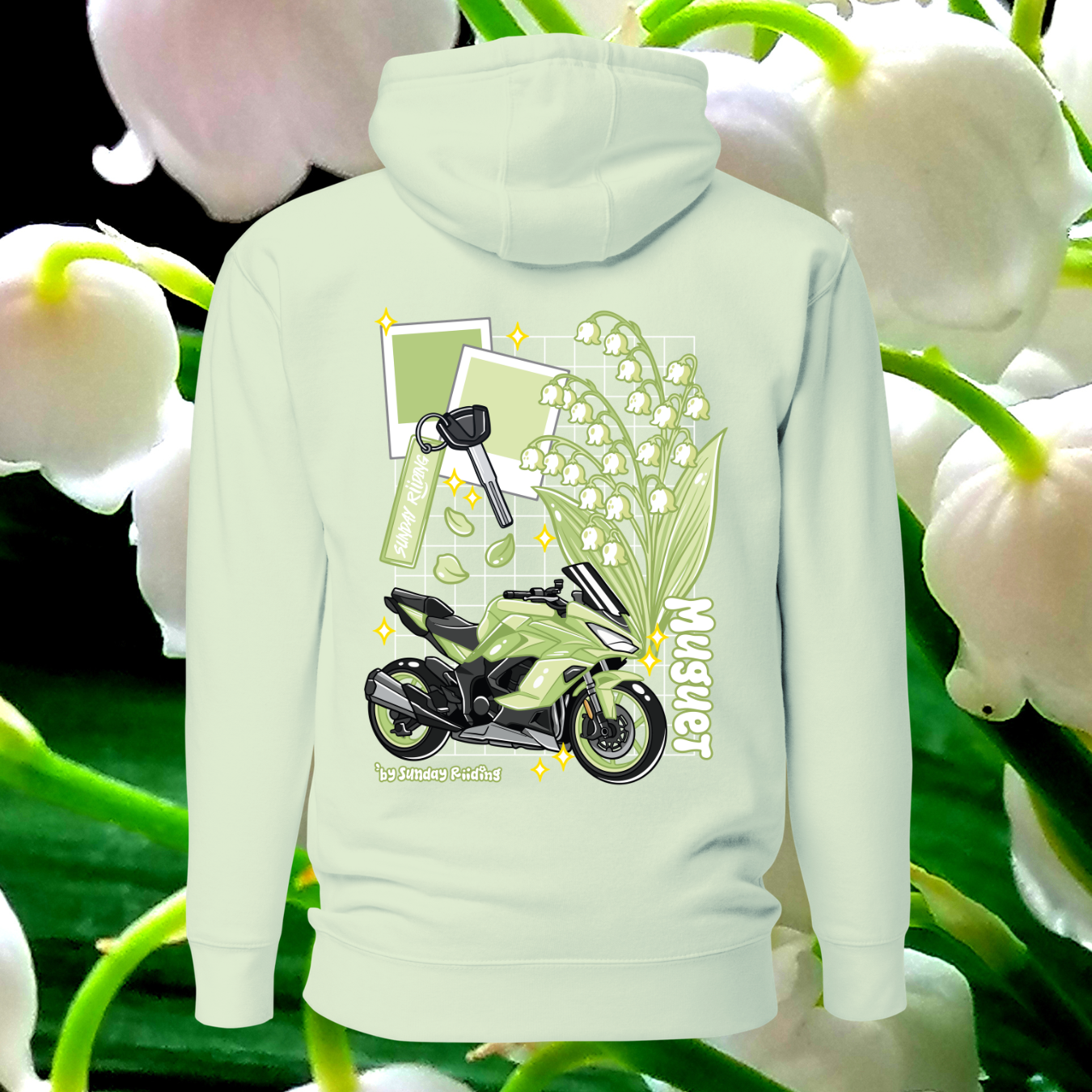 Hoodie Unisexe Muguet