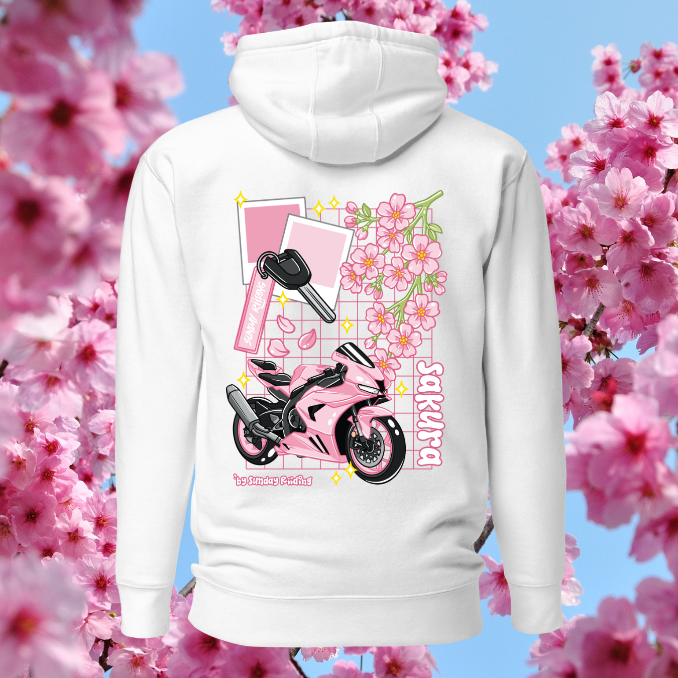 Hoodie Unisexe Sakura