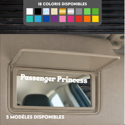 Sticker Passenger Princess