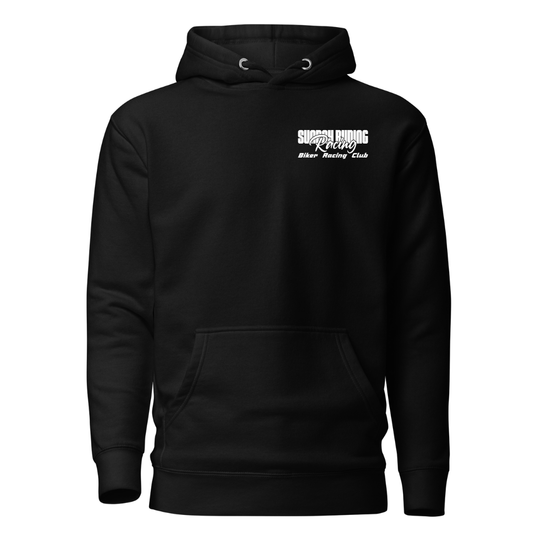 Hoodie Unisexe Noir SR Racing Club