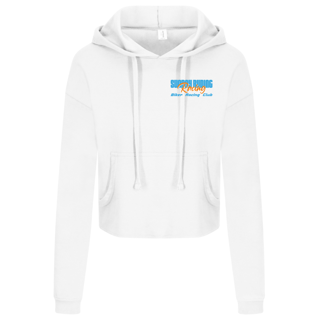 Crop Top Femme Blanc SR Racing Club