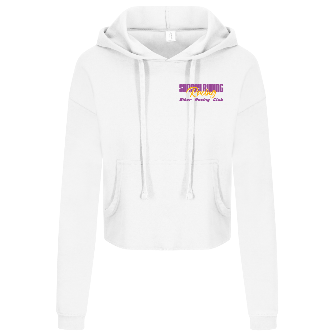 Crop Top Femme Blanc SR Racing Club