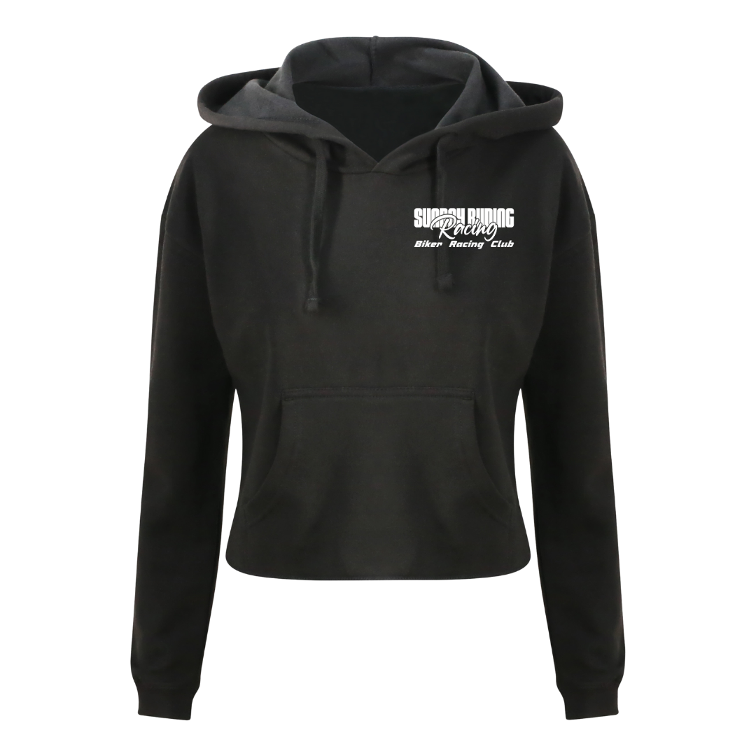 Crop Top Femme Noir SR Racing Club