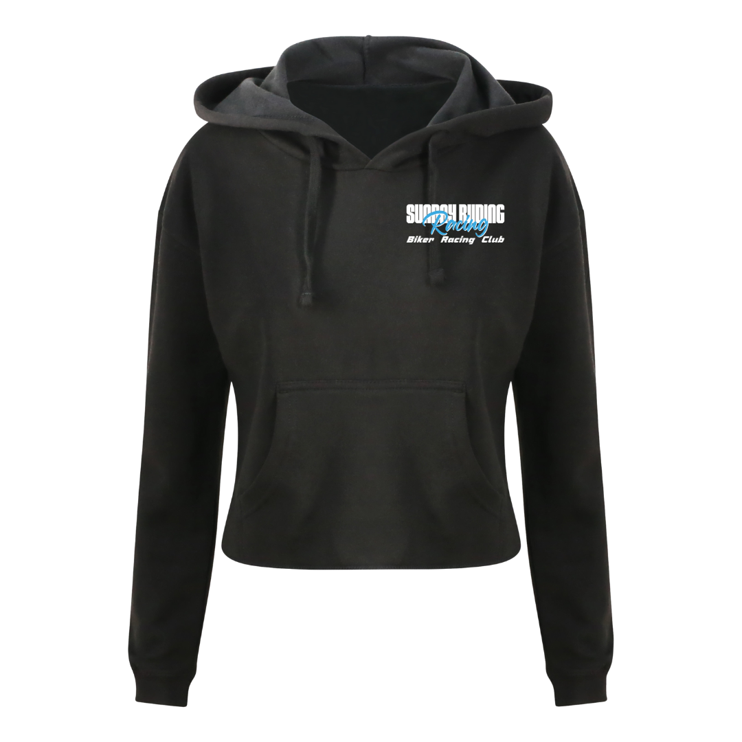 Crop Top Femme Noir SR Racing Club