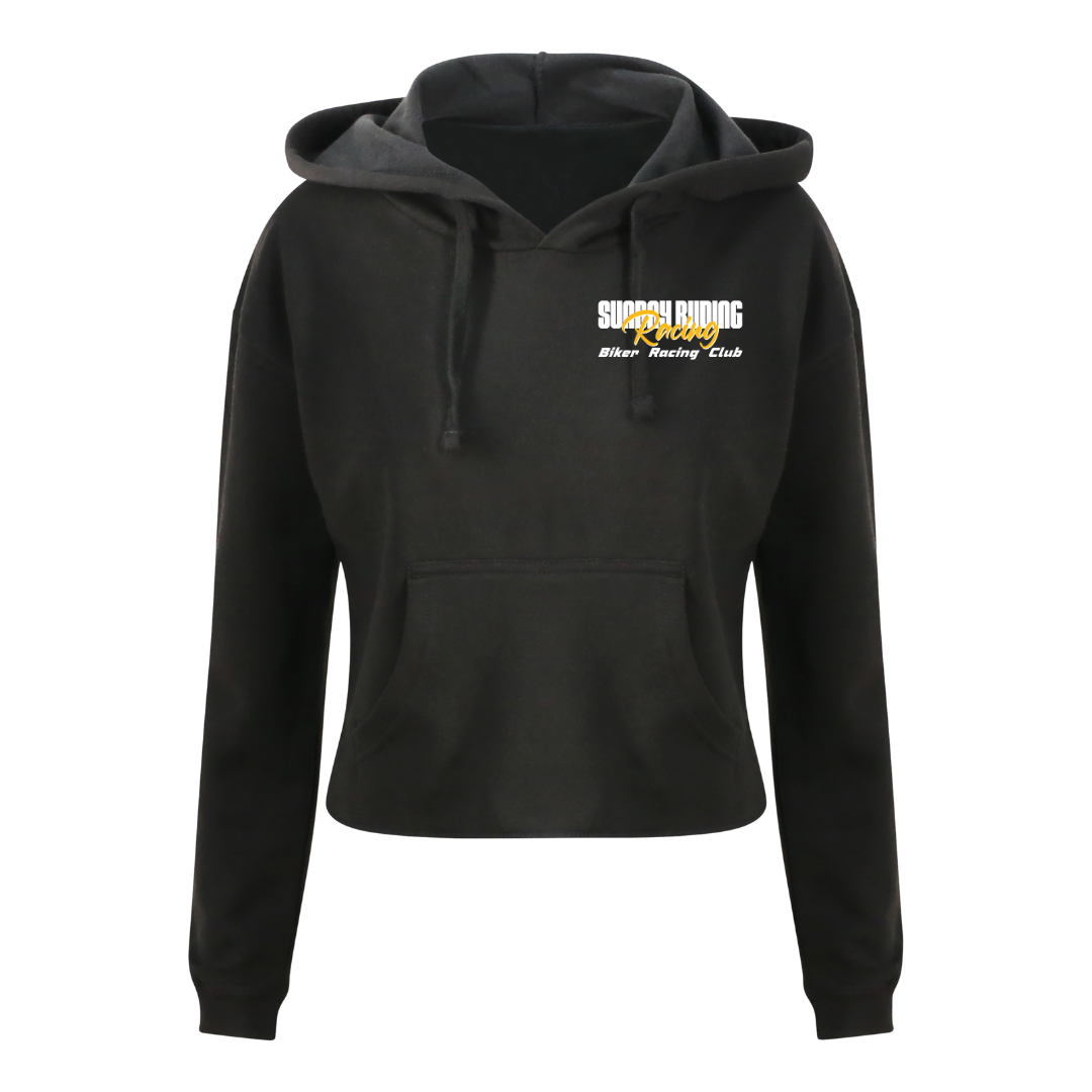 Crop Top Femme Noir SR Racing Club