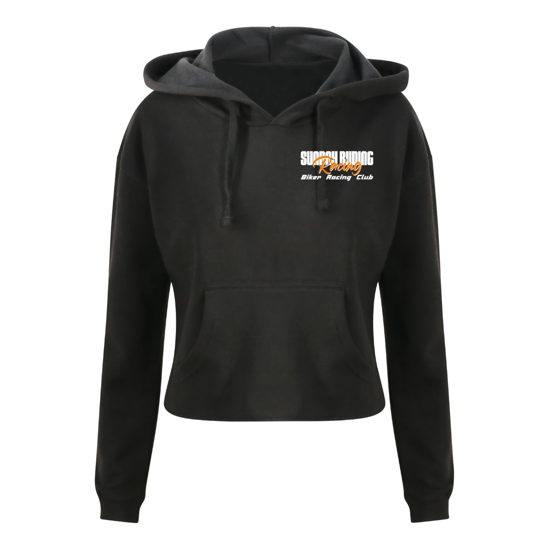 Crop Top Femme Noir SR Racing Club