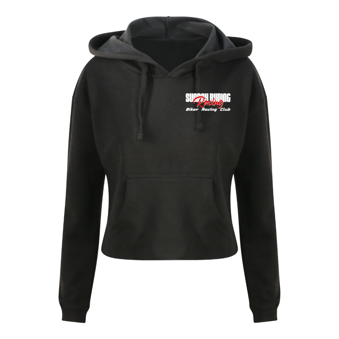 Crop Top Femme Noir SR Racing Club