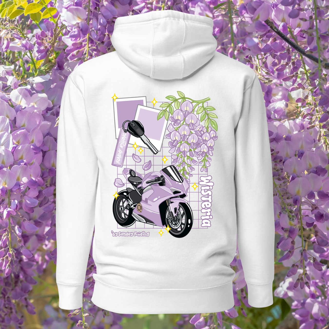 Hoodie Unisexe Wisteria