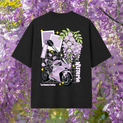 T-shirt Oversize Unisexe Wisteria