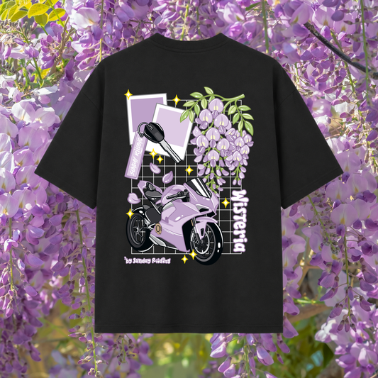 T-shirt Oversize Unisexe Wisteria