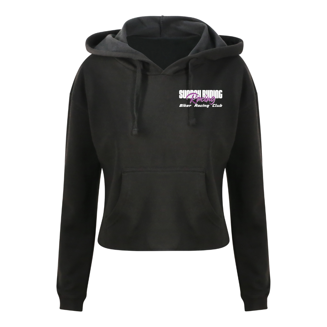 Crop Top Femme Noir SR Racing Club