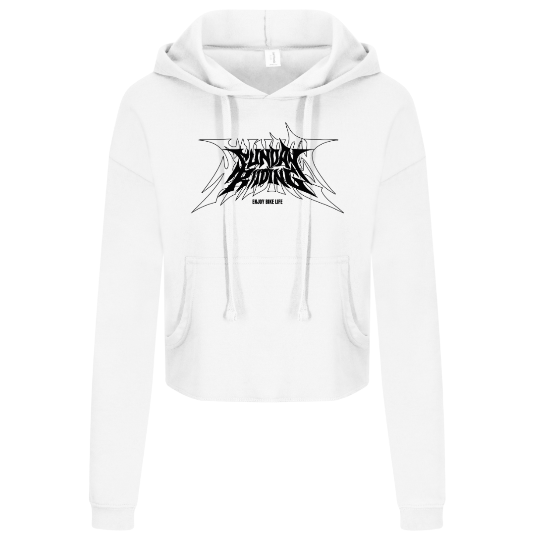 Crop Top Femme Metal Ride