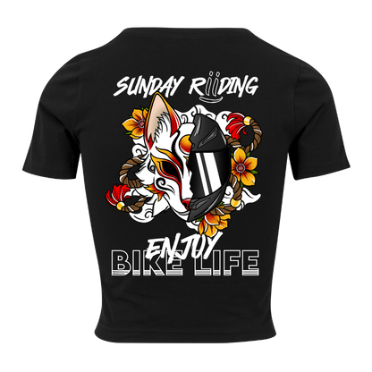Crop Top Femme Kitsune