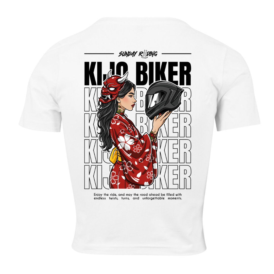 Crop Top Femme Kijo Biker