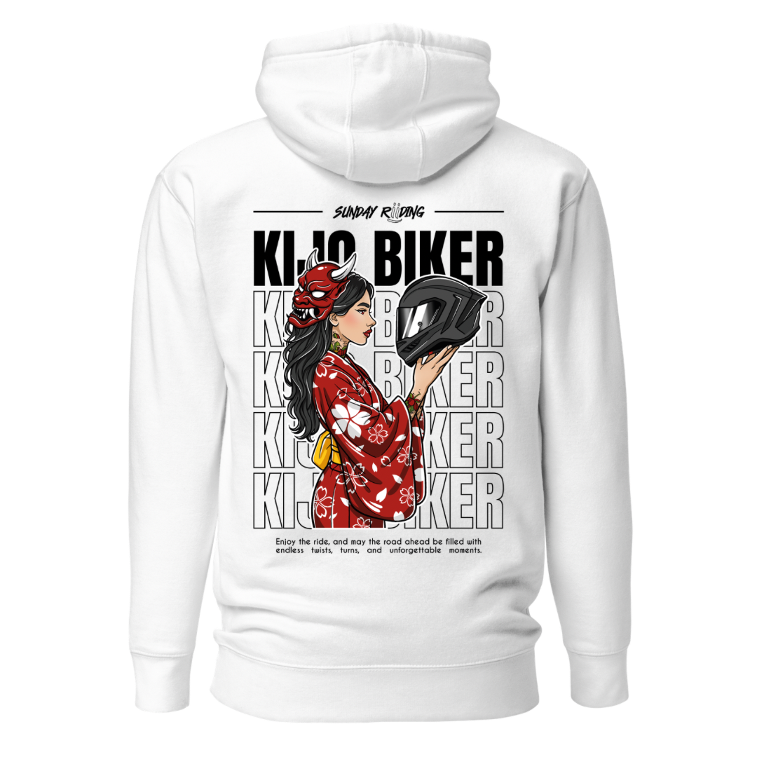 Hoodie Unisexe Kijo Biker