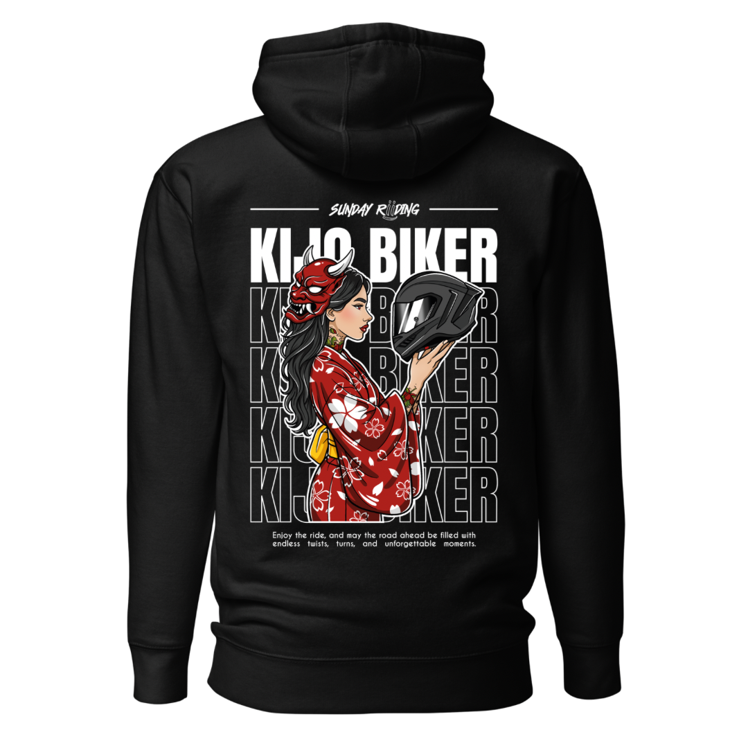 Hoodie Unisexe Kijo Biker