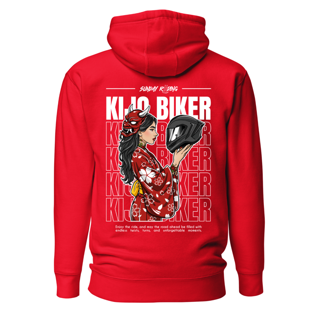 Hoodie Unisexe Kijo Biker