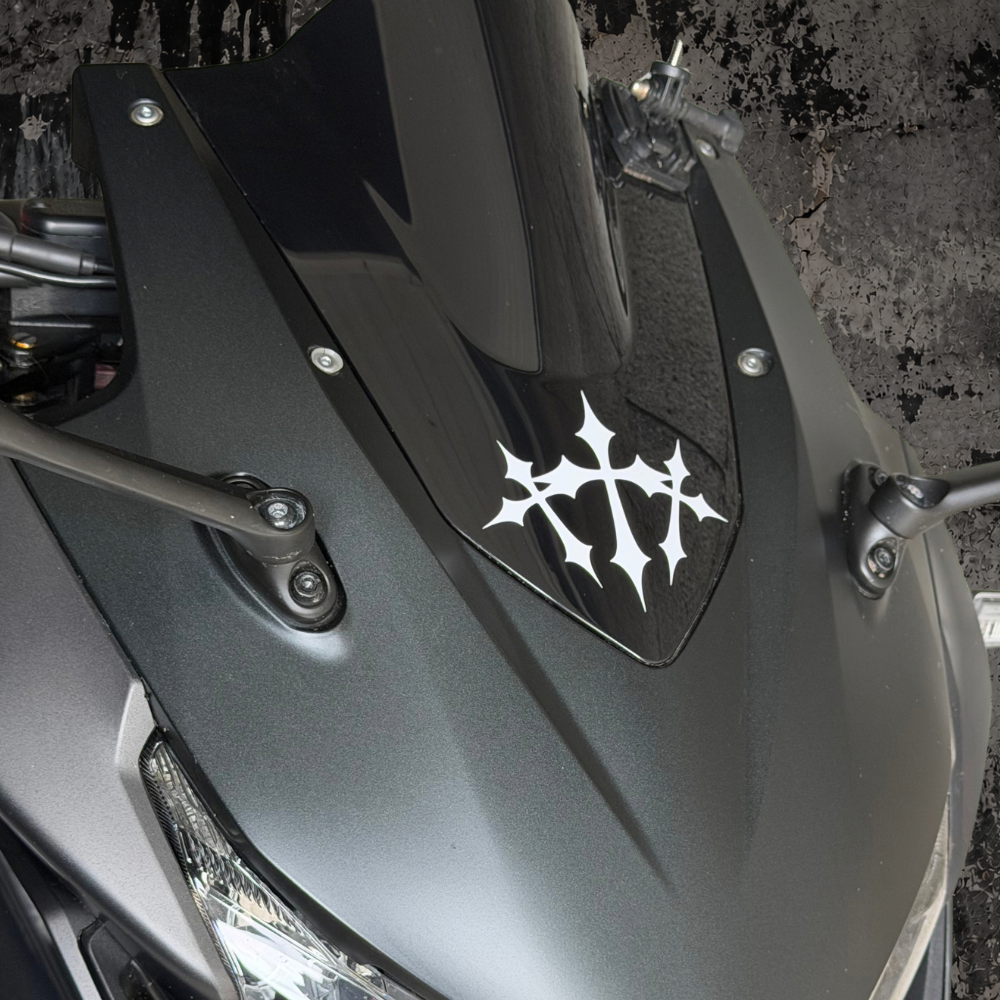 Sticker Grunge Biker