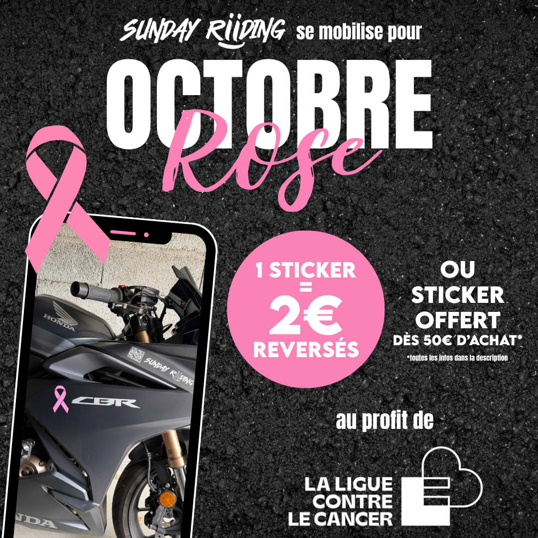 Sticker Ruban Octobre Rose
