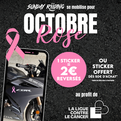 Sticker Ruban Octobre Rose