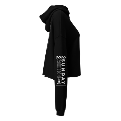 Crop Top Femme Girl / Oni Black